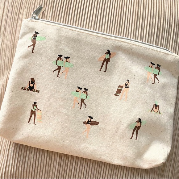Anthropologie Bags Anthropologie Anthrobeauty Cotton Canvas Beach